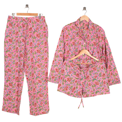 Winter-Ready Cotton Pajama Set – Soft, Cozy & Premium Quality Nightwear | Women’s Lounge & Sleep Set for All-Night Warmth