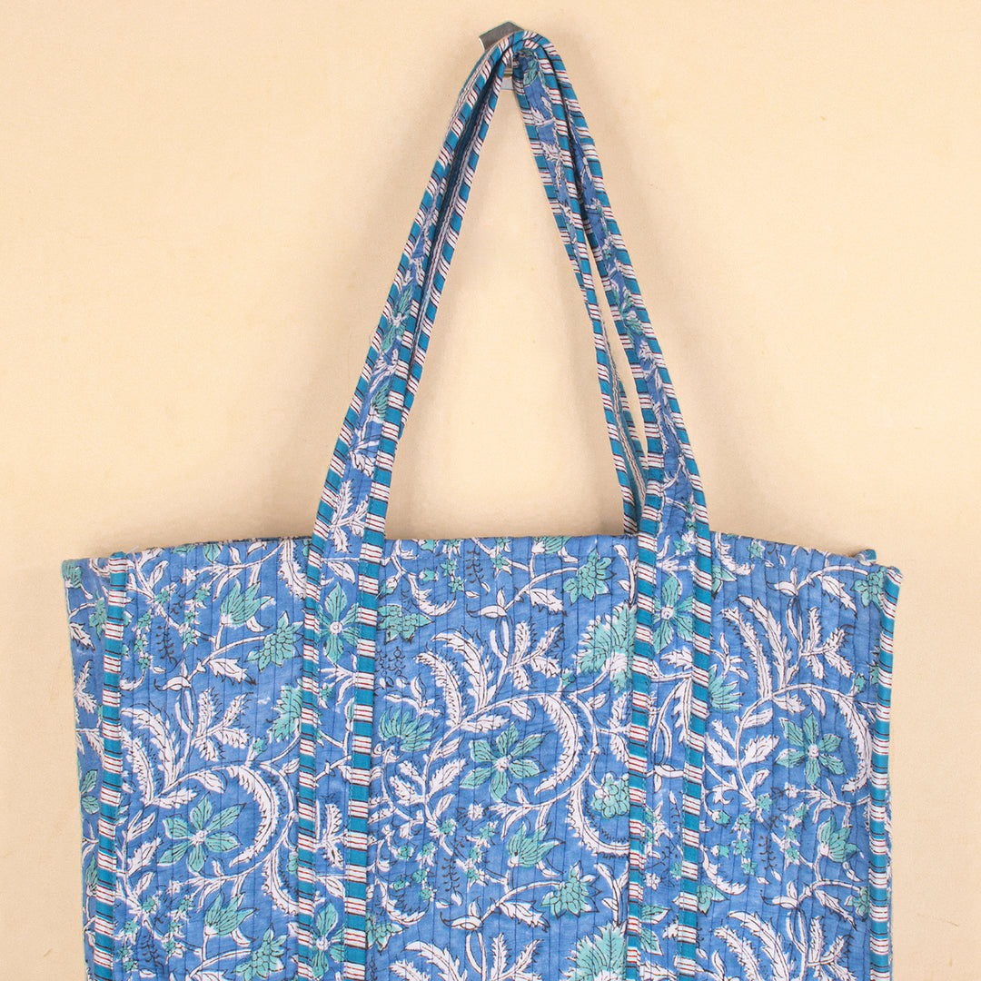 Boho Cotton Tote Bag | Everyday Shoulder Bag