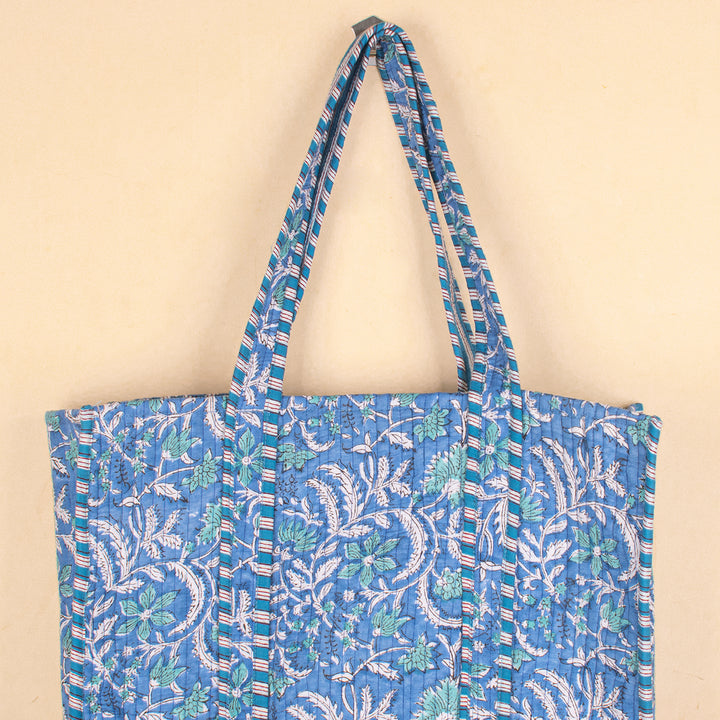 Boho Cotton Tote Bag | Everyday Shoulder Bag