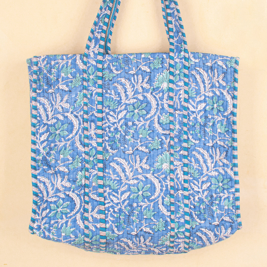 Boho Cotton Tote Bag | Everyday Shoulder Bag