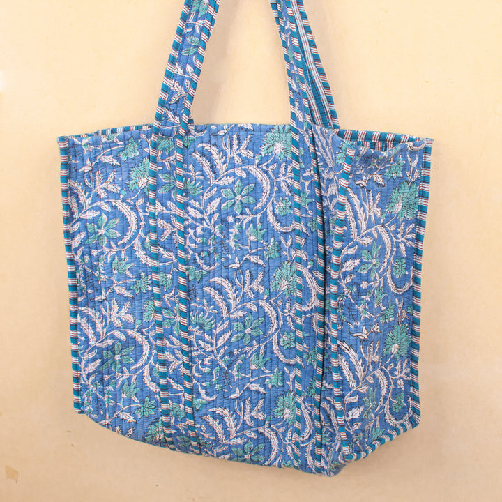 Boho Cotton Tote Bag | Everyday Shoulder Bag
