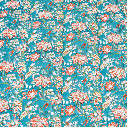 Bohemian Hand Block Printed Tablecloth, Cotton Dining Table Cover, Artistic Home Decor