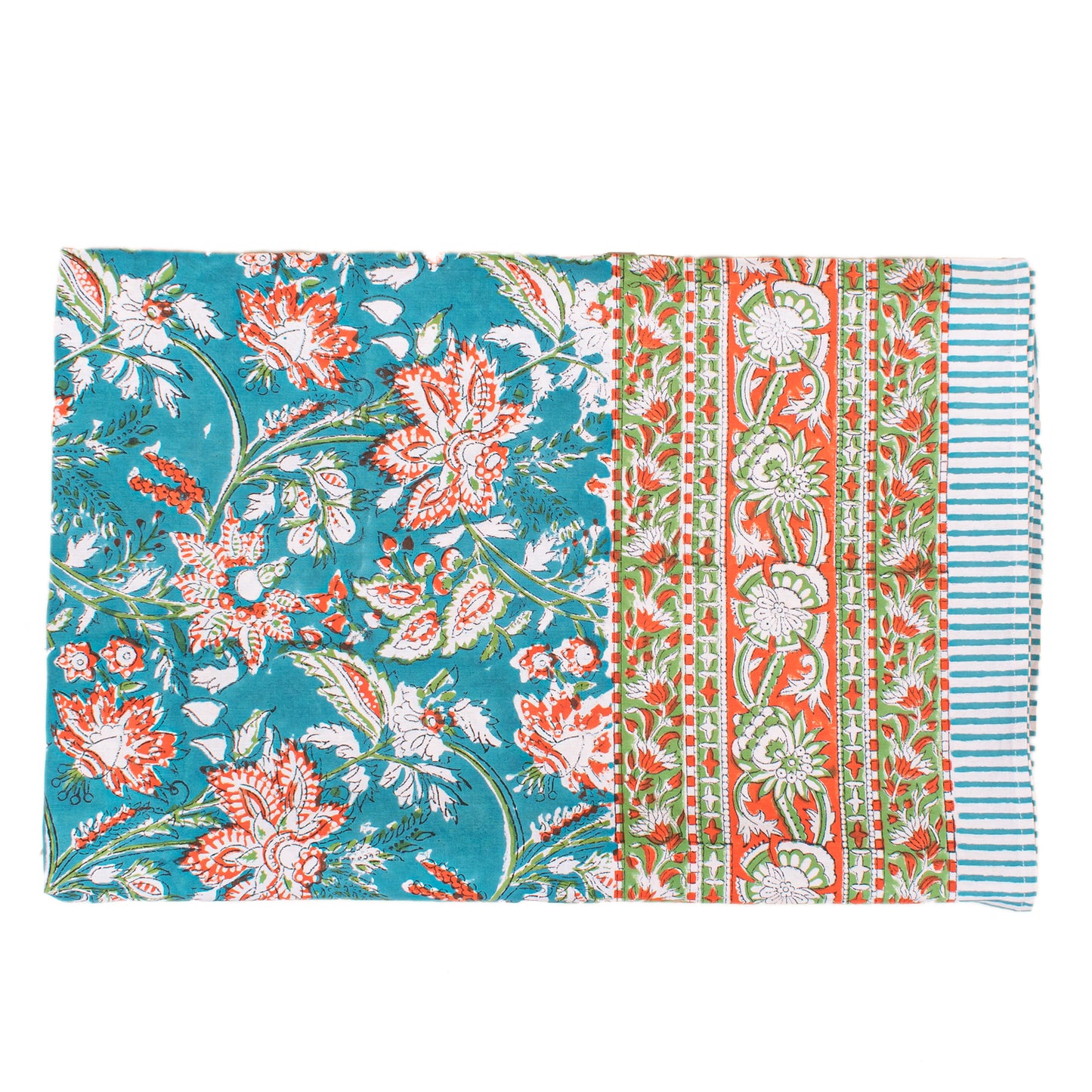 Bohemian Hand Block Printed Tablecloth, Cotton Dining Table Cover, Artistic Home Decor