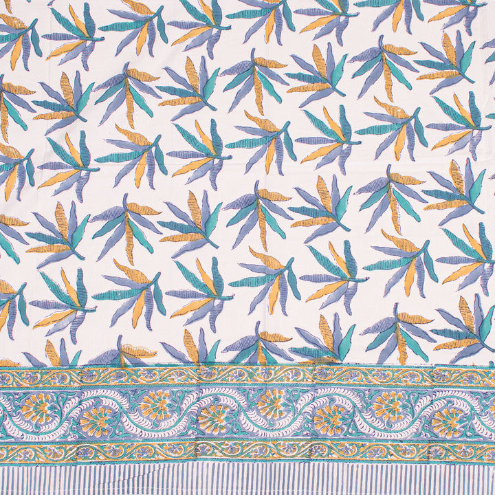 Hand Block Cotton Tablecloth | Boho Table Cover