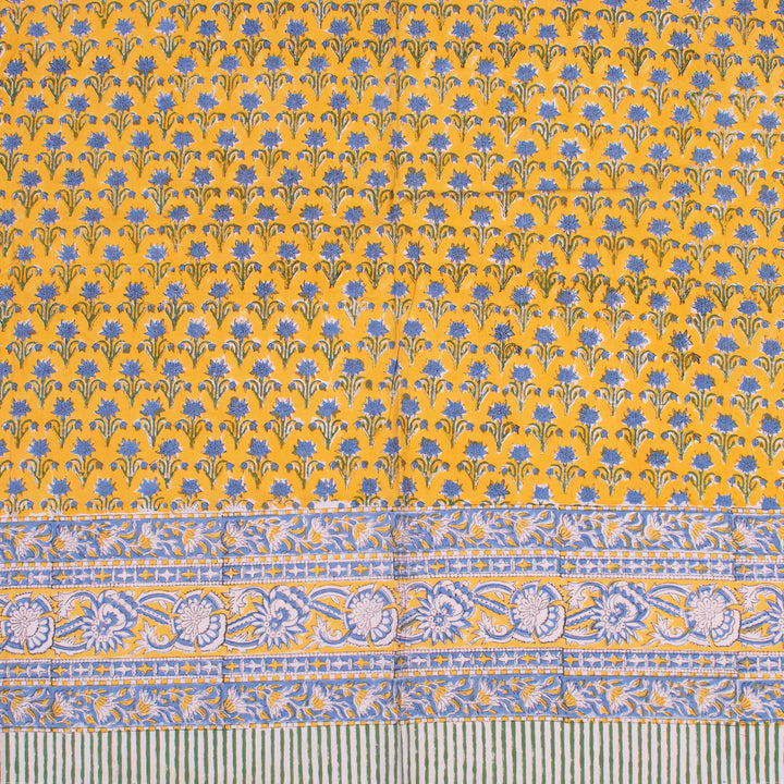 Botanical Cotton Tablecloth | Boho Table Cover