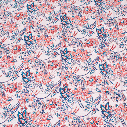 Indian Hand Block Print Cotton Tablecloth, Boho Home Decor, Handmade Dining Table Cover