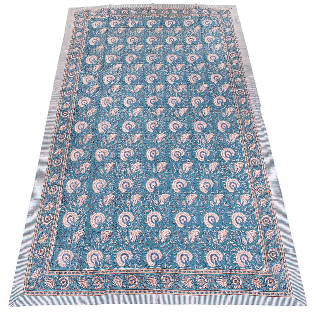 Boho Cotton Tablecloth 60x90 | Boho Table Cover