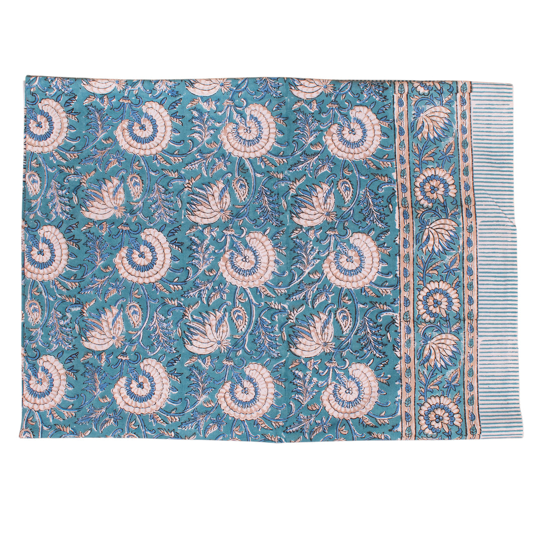 Boho Cotton Tablecloth 60x90 | Boho Table Cover