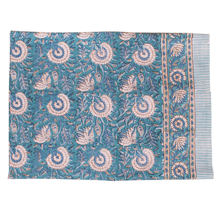 Boho Cotton Tablecloth 60x90 | Boho Table Cover