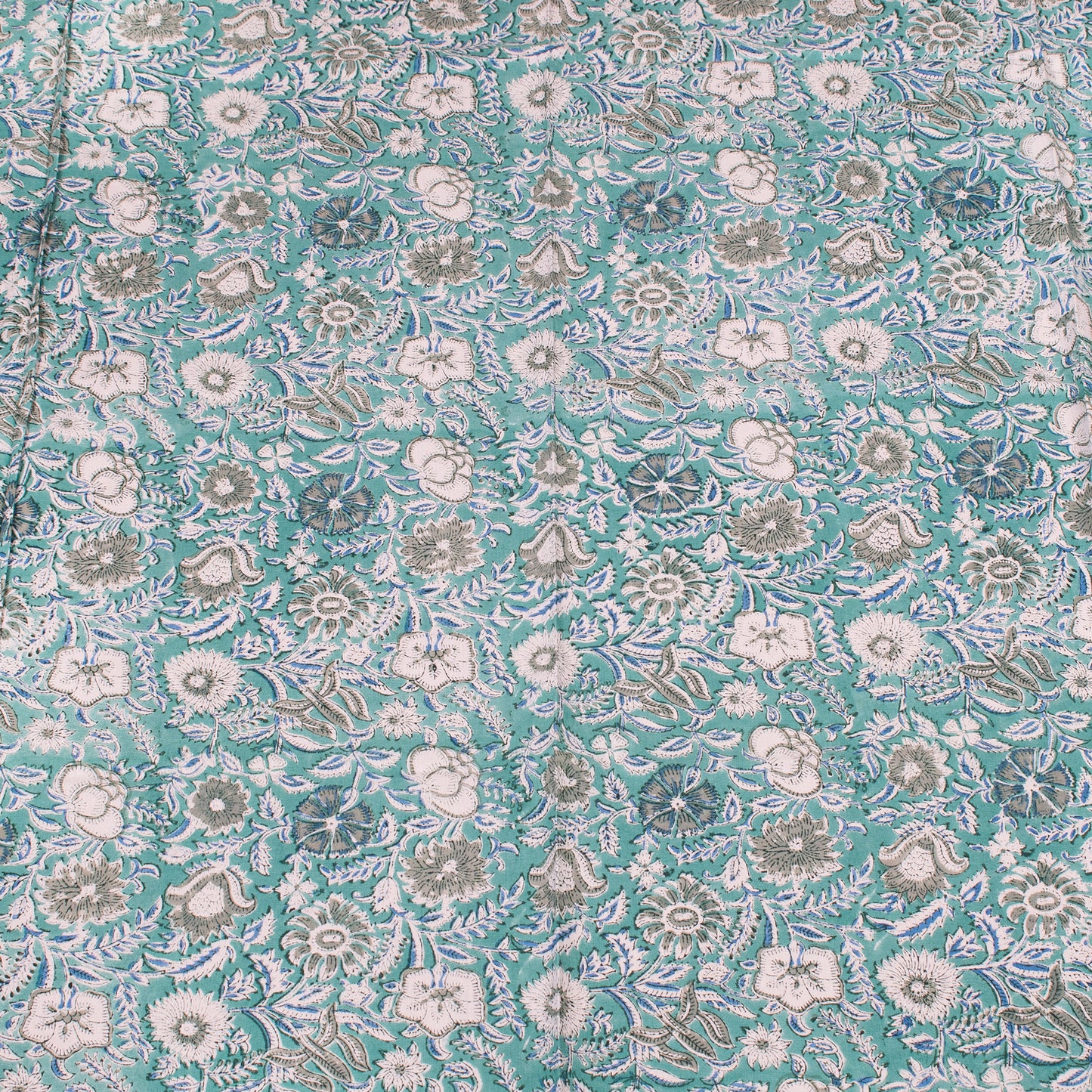 Premium Block Print Tablecloth for Dining Room and Kitchen Use - 60x90