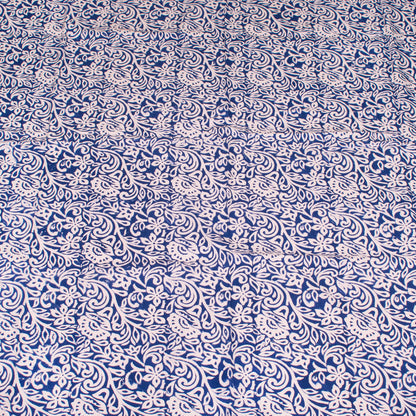 Handmade Cotton Block Print Table Cover for Dining Table Decor - 60x90