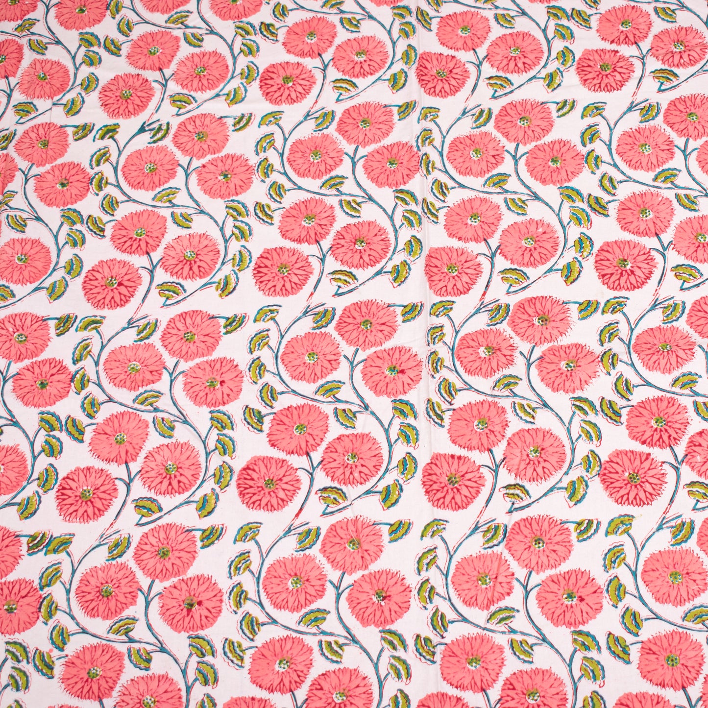 Block Print Tablecloth, 100% Cotton Table Cover, Artistic Dining Room Decor, Handmade Table Linen