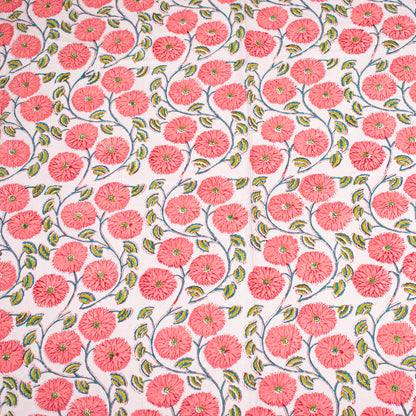 Block Print Tablecloth, 100% Cotton Table Cover, Artistic Dining Room Decor, Handmade Table Linen