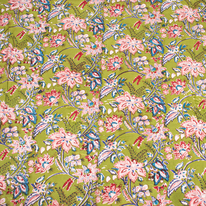 Paisley Block Print Cotton Tablecloth, Rustic Farmhouse Dining Table Cover, Boho Chic Home Linen, Handmade Textile