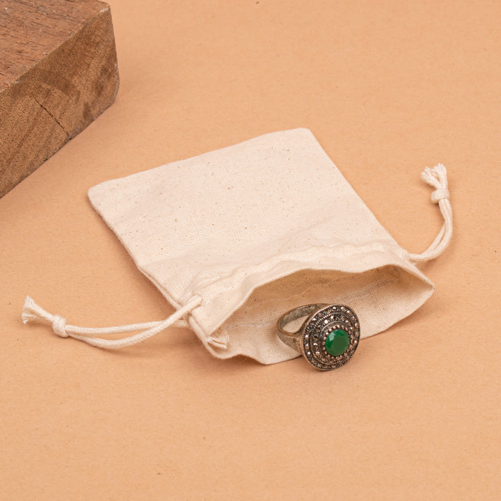 Pack of 30 – Cotton Drawstring Pouch | Jewelry &amp; Gift Packaging Bag