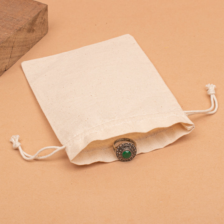 Pack of 50 – Cotton Drawstring Pouch | Jewelry &amp; Gift Packaging Bag