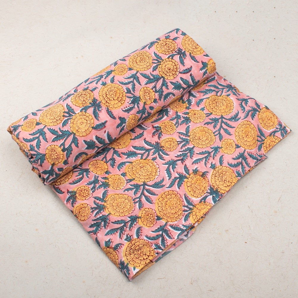  Hand Block Printed Cotton Fabric