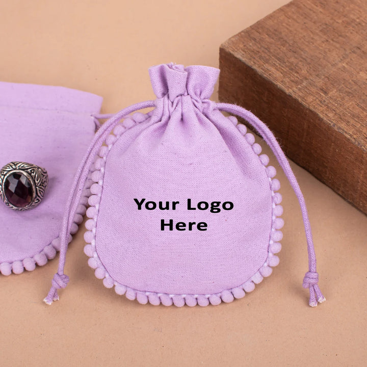 Handmade Drawstring Pouch | Jewelry &amp; Gift Packaging Bag