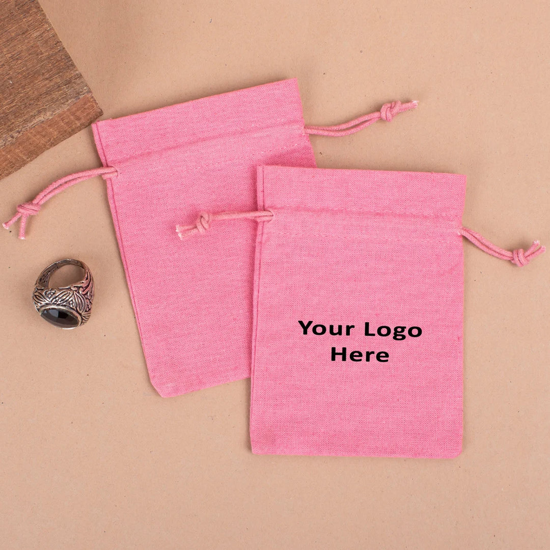 Cotton Drawstring Pouch | Jewelry &amp; Gift Packaging Bag