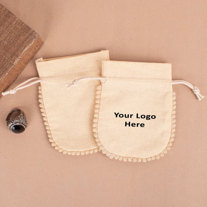 Designer Drawstring Pouch | Jewelry &amp; Gift Packaging Bag