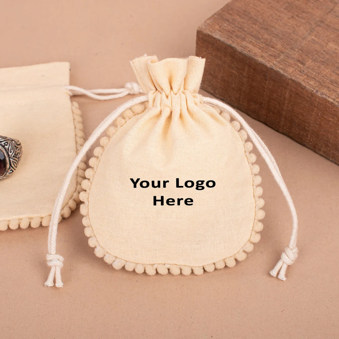 Designer Drawstring Pouch | Jewelry &amp; Gift Packaging Bag