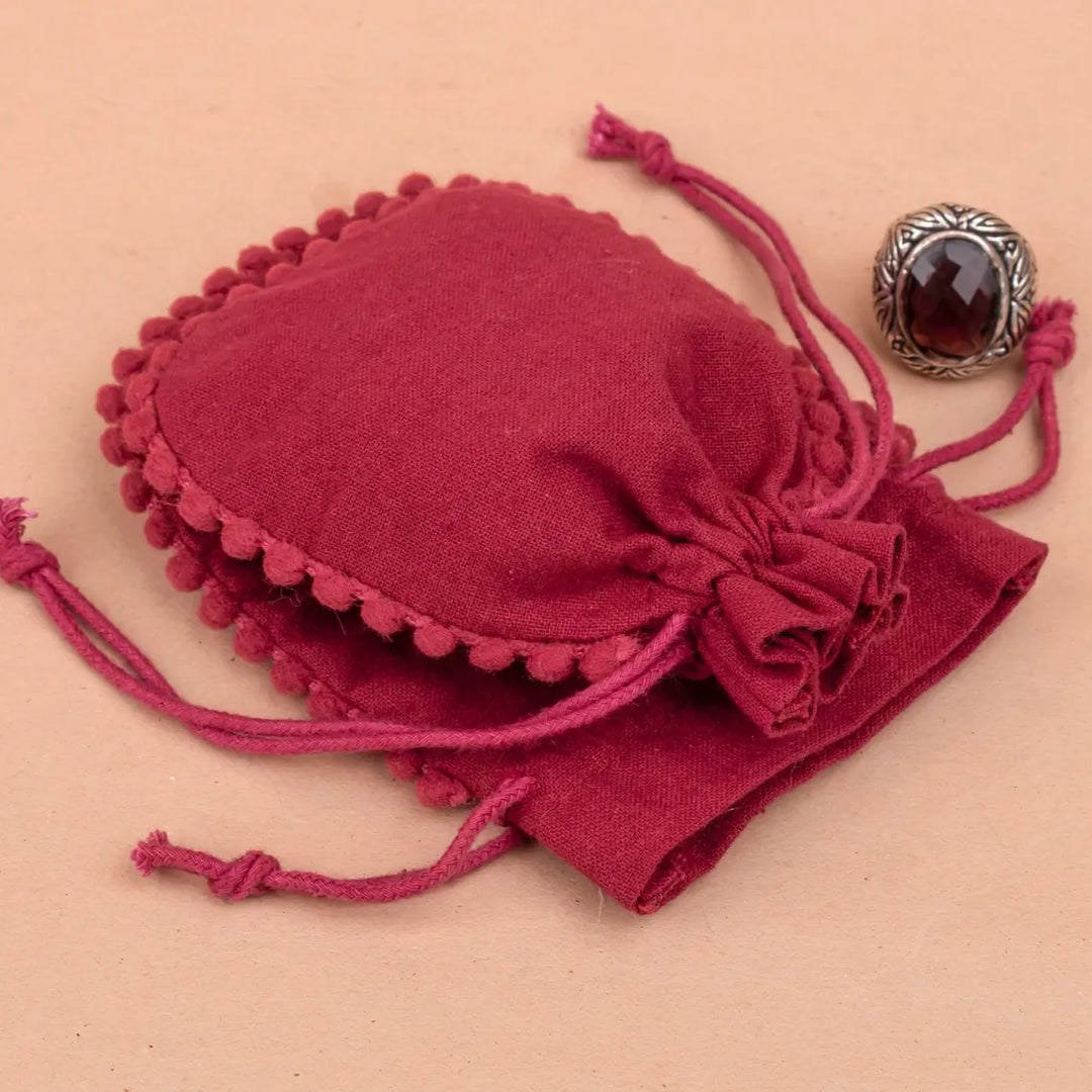 Handmade Drawstring Pouch | Jewelry &amp; Gift Packaging Bag