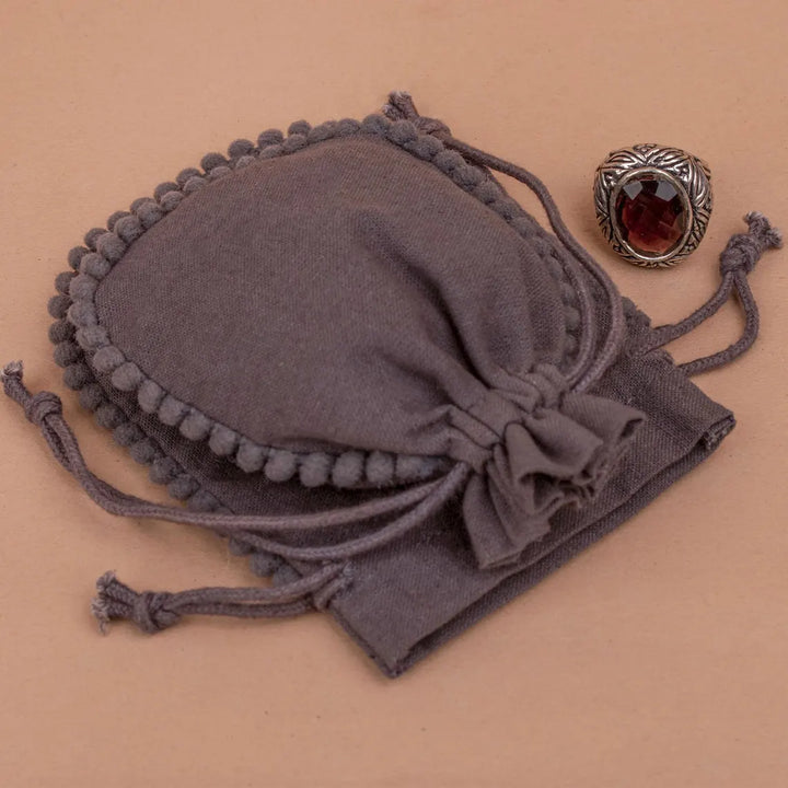 Handmade Drawstring Pouch | Jewelry &amp; Gift Packaging Bag