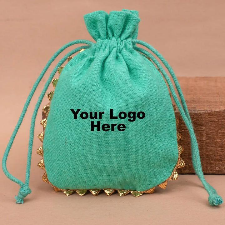Handmade Drawstring Pouch | Jewelry &amp; Gift Packaging Bag