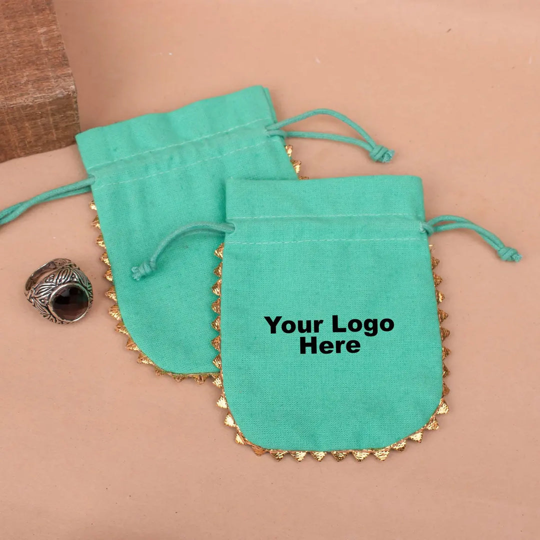 Handmade Drawstring Pouch | Jewelry &amp; Gift Packaging Bag