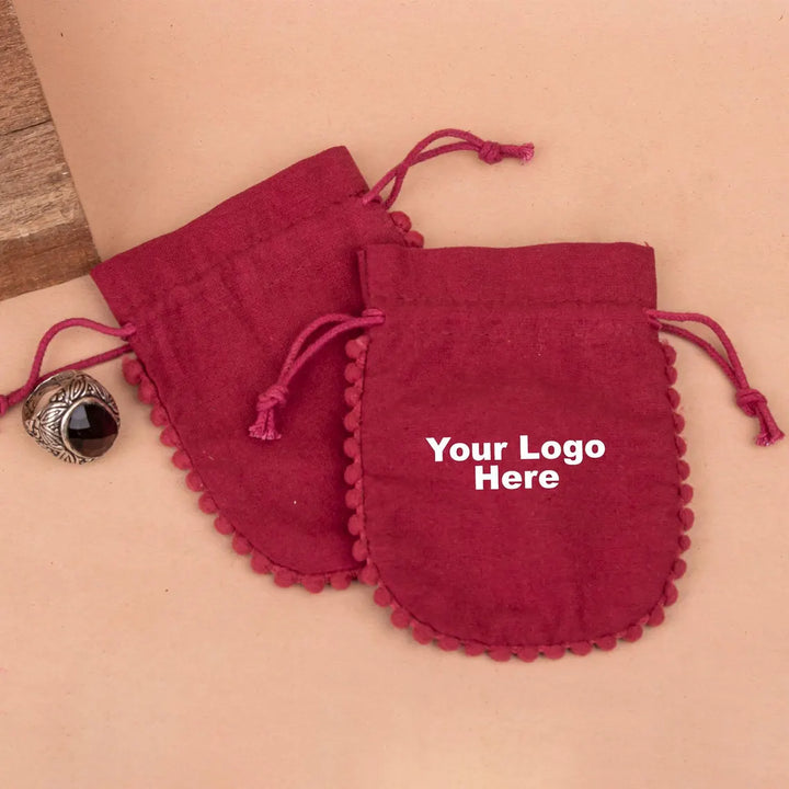 Handmade Drawstring Pouch | Jewelry &amp; Gift Packaging Bag