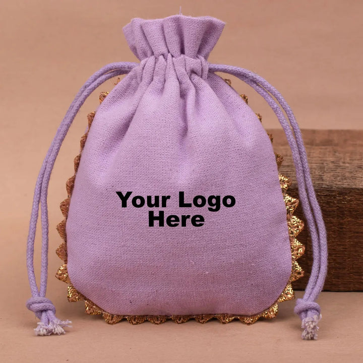 Designer Drawstring Pouch | Jewelry &amp; Gift Packaging Bag