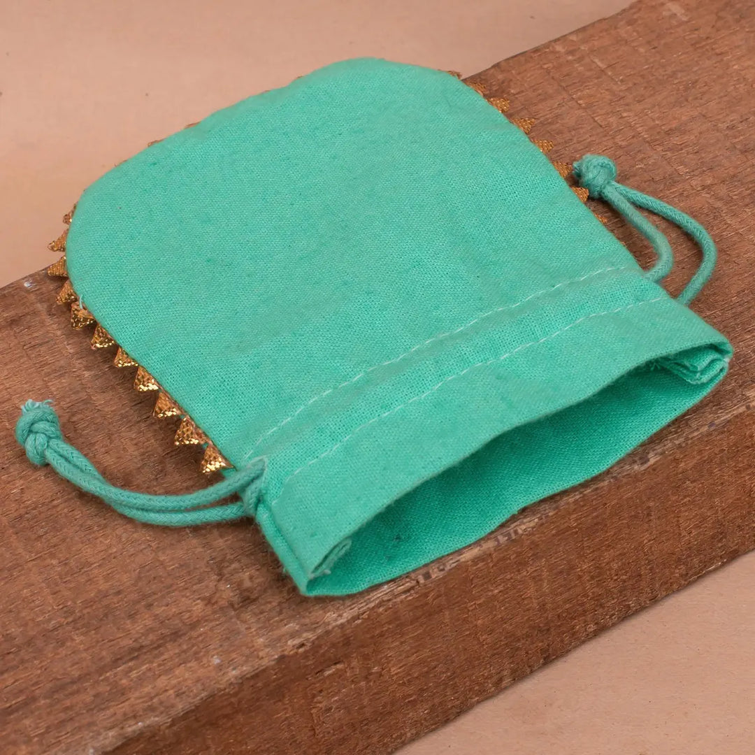 Handmade Drawstring Pouch | Jewelry &amp; Gift Packaging Bag