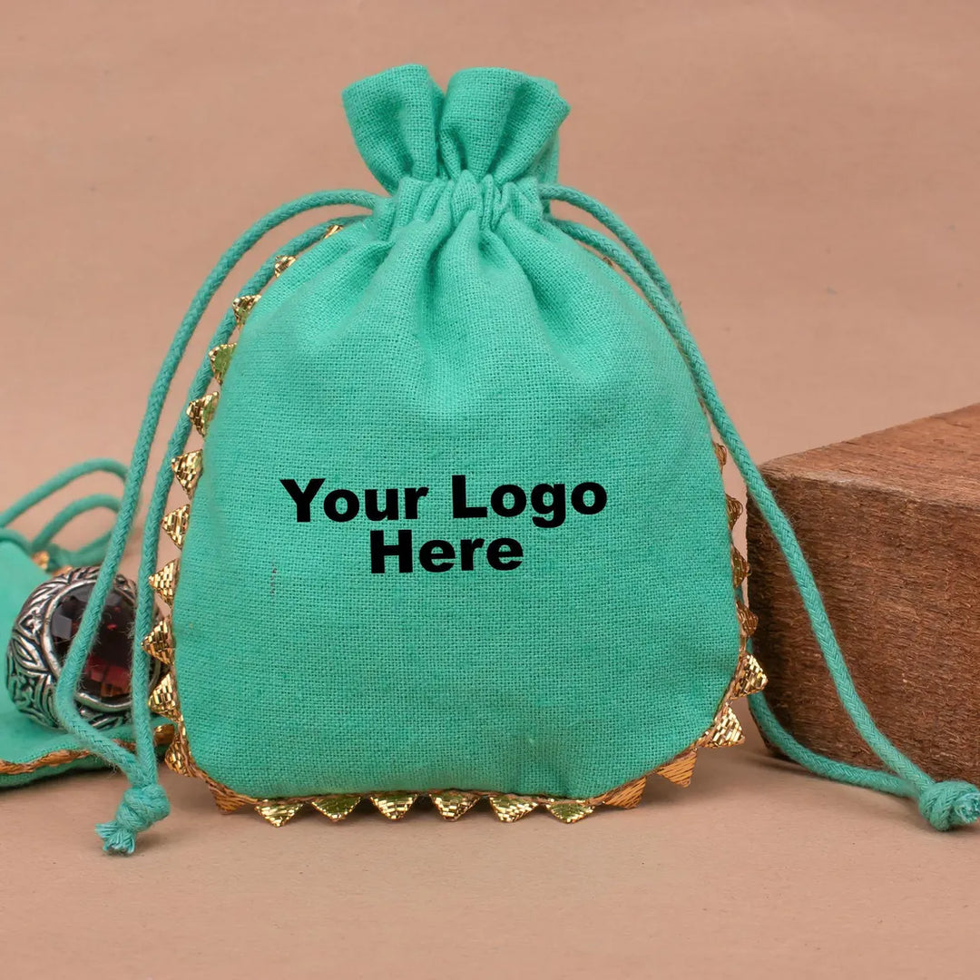 Handmade Drawstring Pouch | Jewelry &amp; Gift Packaging Bag