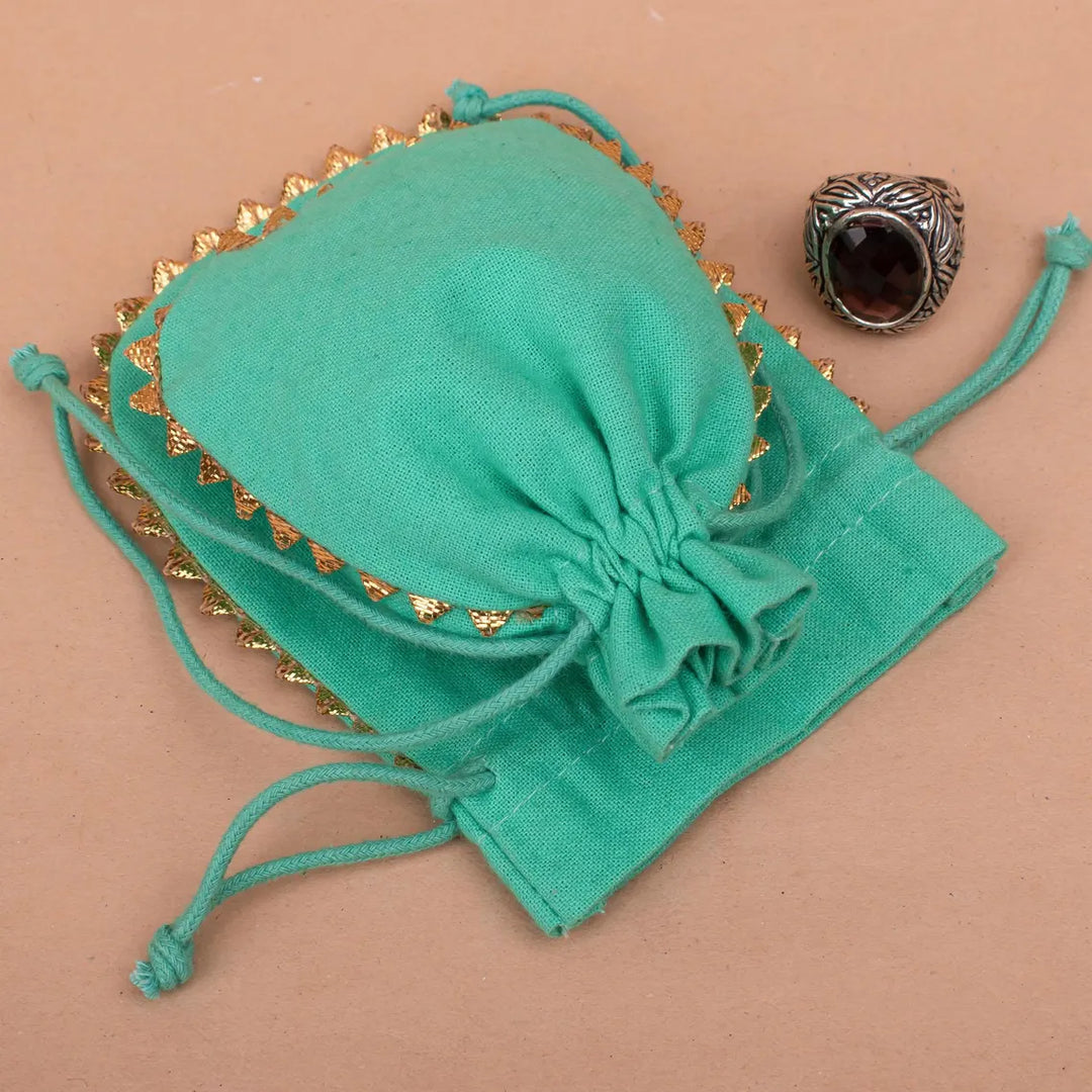 Handmade Drawstring Pouch | Jewelry &amp; Gift Packaging Bag