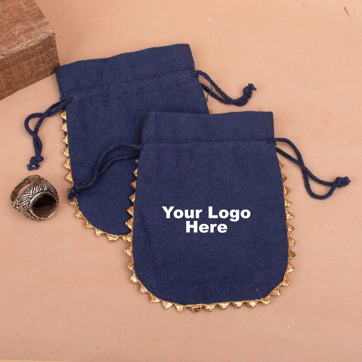 Designer Drawstring Pouch | Jewelry &amp; Gift Packaging Bag