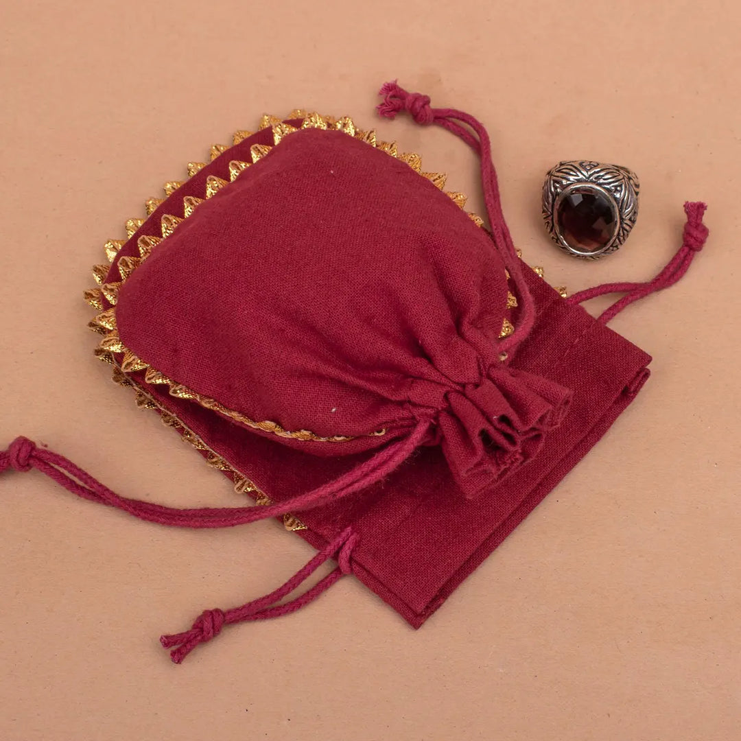 Designer Drawstring Pouch | Jewelry &amp; Gift Packaging Bag