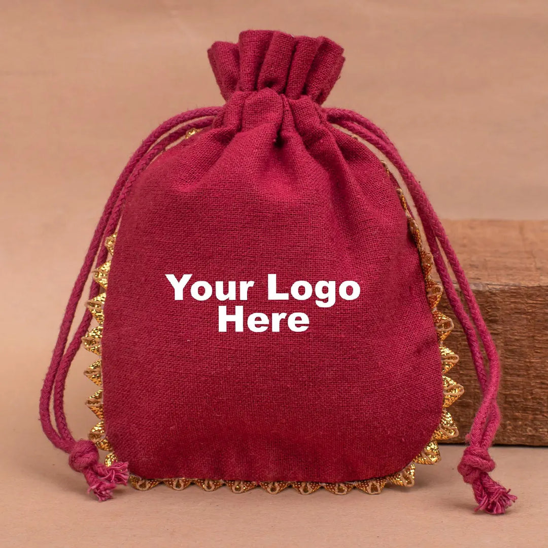 Designer Drawstring Pouch | Jewelry &amp; Gift Packaging Bag