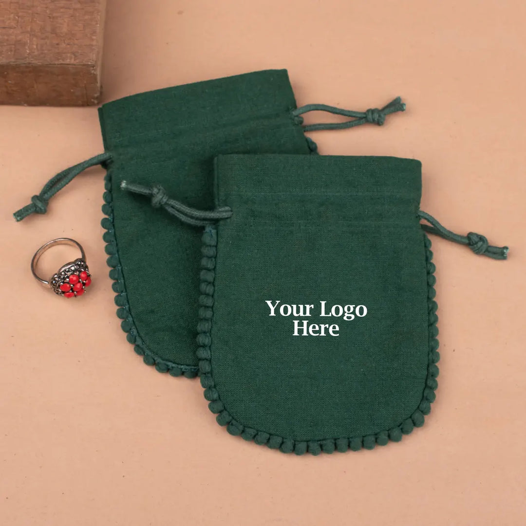 Designer Drawstring Pouch | Jewelry &amp; Gift Packaging Bag