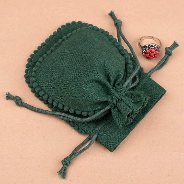Designer Drawstring Pouch | Jewelry &amp; Gift Packaging Bag