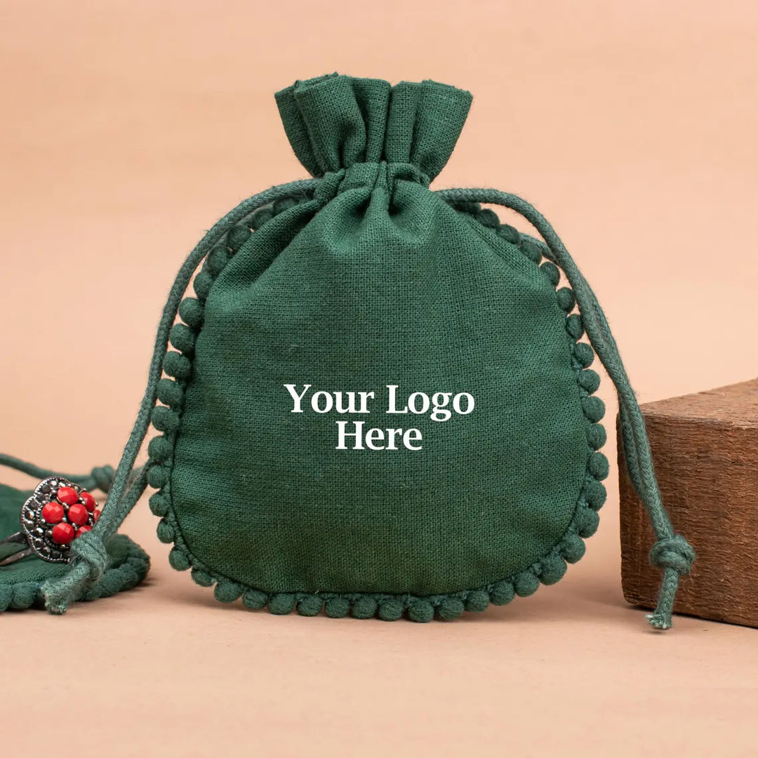 Designer Drawstring Pouch | Jewelry &amp; Gift Packaging Bag