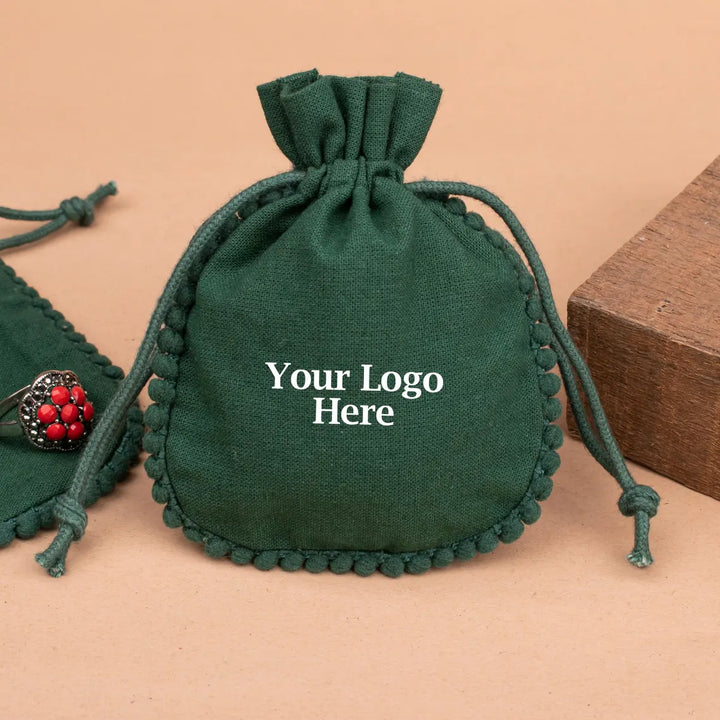 Designer Drawstring Pouch | Jewelry &amp; Gift Packaging Bag