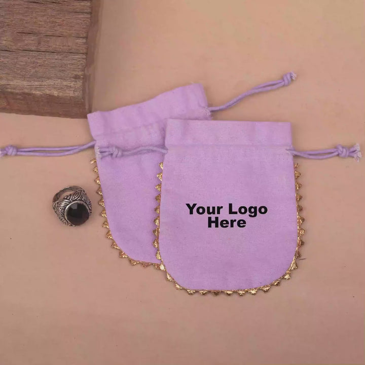 Designer Drawstring Pouch | Jewelry &amp; Gift Packaging Bag