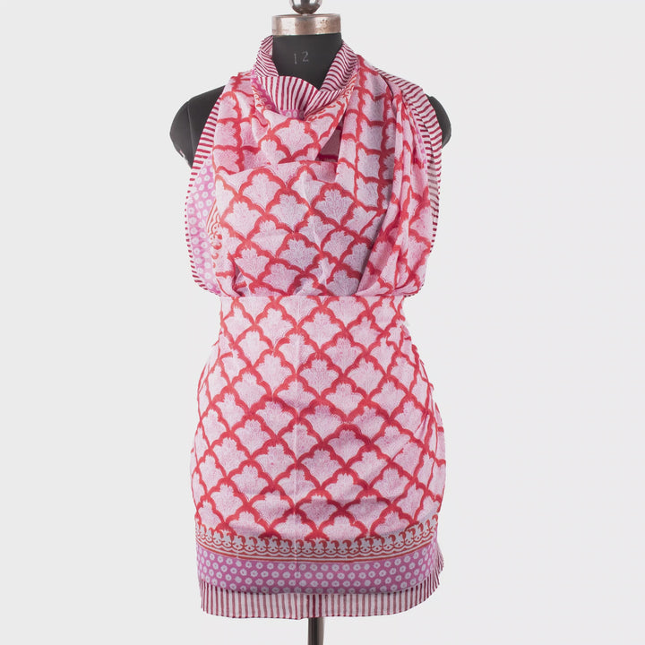 Premium Cotton Sarong | Beach Cover-Up &amp; Wrap Skirt