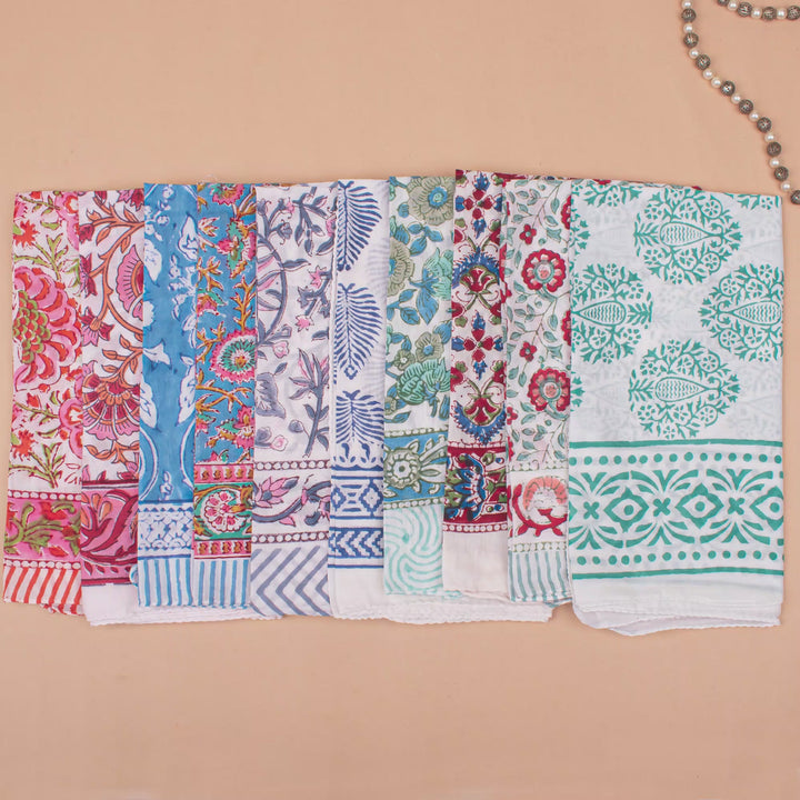 Set of 30 – Paisley Cotton Bandanas | Head Scarf &amp; Hair Wrap